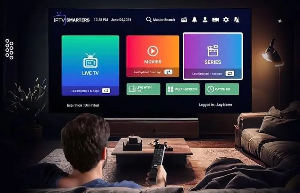 IPTV Smarters Subscription on Smart TV
